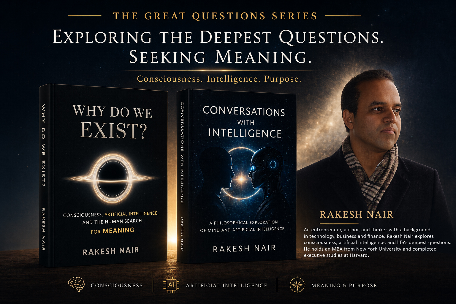 The Great Questions Series by Rakesh Nair